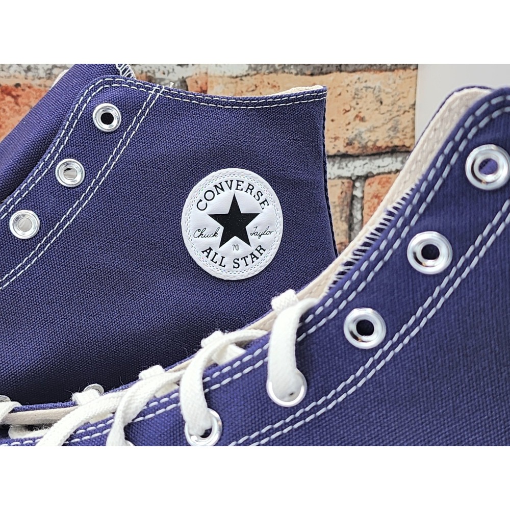Converse Chuck‎ Taylor All Star 70 Vintage High Uncharted Waters Blue Men Sz 16 - Picture 2 of 10